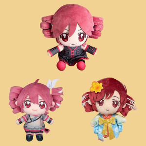 New Kasane Teto Plush Peripherals Cute Vtuber Dress-Up Plush Puppets Doll For Children Adults Collectible Gifts Anime Toy Custom