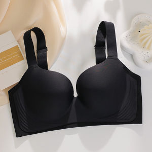 【SINGABRALETTE】Minimizer Seamless Bra Wireless Soft Support Push Up Anti-Sagging Breathable Bra Anti-Roll Full Cup Women Underwear