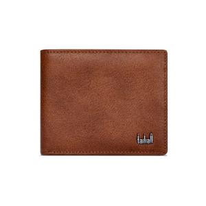 AETailian Mens Short Wallet Business Classic Multi-Card Slot Genuine Leather Gift Included wallet