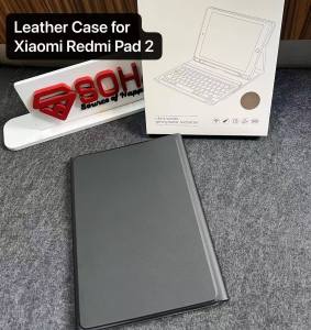 Keyboard Case for Xiaomi Redmi pad 2 Keyboard Wireless Leather Case Bahan Kulit PU Flip Cover Book