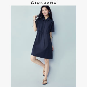 Giordano Women Women Dress - 100% Cotton Free Shipping 05466338