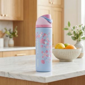 SG[100% Authentic] Owala FreeSip Insulated Stainless Steel Water Bottle with Straw Sports 24Oz/32Oz With Locking
