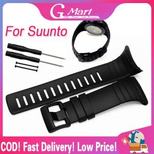 Watch Accessories Soft Rubber Silicone Strap for SUUNTO T Series T1 T1C T3 T3C T3D T4C T4D Suunto-Silicone-Strap-Core