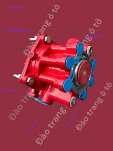 Chia hơi xe howo 7 lỗ cho xe aowei 3 cầu đỏ xịn dùng cho xe ô tô hổ vồ đầu kéo