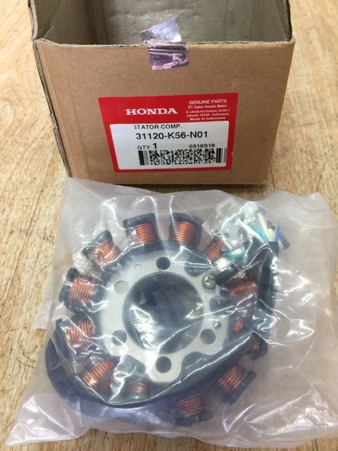 [HCM]Mâm lửa cuộn lửa Sonic 150R Winner 150, sản xuất tại Honda Indonesia, đóng gói full box từ nhà máy hãng