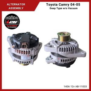 KHYBRID Alternator Assembly for Toyota Camry 2004-2005 140AMP 12v Deep Type without Vacuum AB-11033