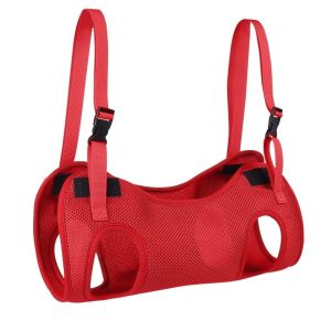 MAOMEI STORE Độ đàn hồi Võng làm đẹp cho thú cưng Có thể điều chỉnh Lưới thoáng khí Võng cắt móng cho thú cưng Giá đỡ dụng cụ chăm sóc mèo Khô nhanh Túi tắm cho mèo Để làm sạch