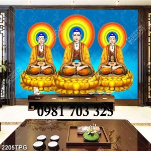 Tranh gạch 3D Phật giáo