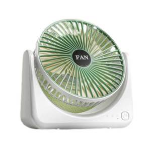 USB Rechargeable Desk Fan - Portable High Speed Personal Fan for Home/Office/Outdoor 360° Adjustable Mini Fan with 3 Speeds Quiet Battery Operated Cooling Fan for Students & Travel