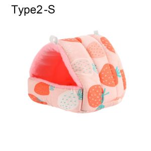 GOODOO Mềm Lồng mini Thoải mái Mùa đông Mat ấm Giường ngủ động vật nhỏ Hamster House Guinea Pig Nest