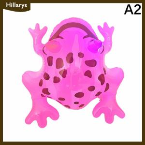 [Hillarys] Glowing Inflatable Green Bouncing Frog Toad Ballon Jungle Animal Toy Funny Kids Party Gift Birthday Wedding Decoration