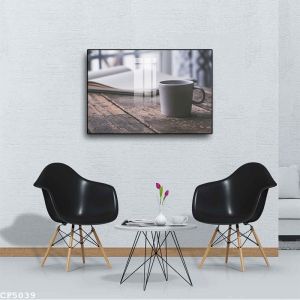 Tranh Laminate Tráng Gương - Tranh Treo Tường Quán Cafe