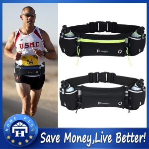 【Local delivery】 Running Bag Waist Bag Sports Phone Bag Men Women Waterproof Gym Bag Hold Water Cycling Phone Case Running Belt Portable Running-Waist-Bag