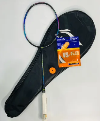 ( SƠN LÔ GÔ ) Vợt Cầu Lông Lining Axforce 80 Rồng Lửa Căng Max 13Kg Tặng Quấn Cán + Bao Đựng + Công Căng Vợt