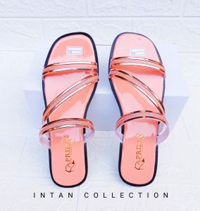 Sandal wanita/sandal teplek jelly/sendal hak datar/sandal plip plop/sendal wanita terbaru. BISA COD (BAYAR DI TEMPAT)