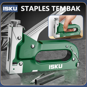 Isku Staples Gun/Alat Staples/Staples Tembak 3 in 1/Metal Tacker Professional