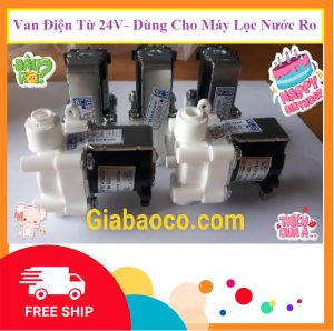 Van Điện Từ 24V- Dùng Cho Máy Lọc Nước Ro