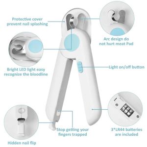 Pet Nail Clipper Scissor with Safety Guard Tainless Steel Scissor-trendsetter marketing