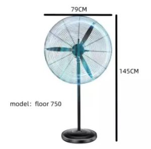 16 Inch Industrial Spray Fan With Wheels And Remote Control 90° Shake Head Strong Wind Floor Fan With 4L Water Tank Air Conditioning Humidifying Spray Electric Fan For Factory Warehouse Restaurant Hotel School Large Wind Mute