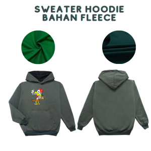 Joy Sana SWEATER HOODIE pria wanita fleece lengan Panjang Hoodie Pria Jaket Hoodie Chicken Drunk