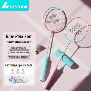 Original Racket Badminton 2pcs Durable Beginner Professional Leisure Sports Racquet