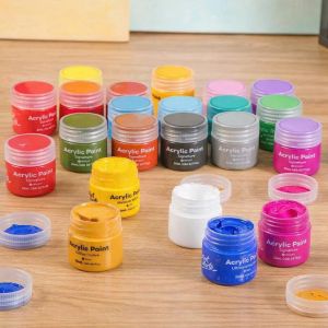 Màu Acrylic Mont Marte 20ml – Hũ Lẻ | Màu Vẽ Acrylic Đa Chất Liệu