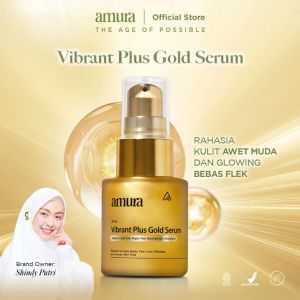 Amura Gold Serum Anti Aging Serum Penghilang Flek Hitam yang Membandel Serum Penghilang Melasma Mengencangkan Kulit Keriput Penghilang Bekas Jerawat yang Hitam Penghilang Bopeng dan Pori-Pori Wajah Serum Anti Penuaan Dini Serum Anti Keriput