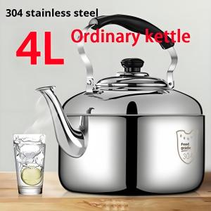 6L 8L 10L Large Capacity Thickened 304 Stainless Steel Whistle Kettle Suitable for Home Induction Cooker Gas Stove Gas Stove 6L 8L 10L 不銹鋼水壺保溫壺COD