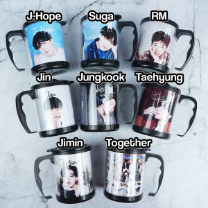 Tumbler Gelas BTS BE versi 3 - Merchandise Mug Unofficial KPOP Taehyung Jungkook Jimin Murah bt21