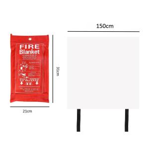 1.5M/2M Fiberglass Fire Blanket Fire Safety Blanket/Home Fire Blanket Fiberglass Safety Fire Fighting Prevention