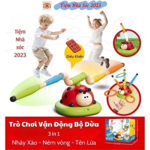 Điều Khiển Tích Hợp 3 Trò Chơi Trong 1 Quà Tặng Độc Bộ Đồ Chơi Vận Động Đa Năng Bọ Dừa Có Remote Lạ Cho Bé - Tiệm Nhà Sóc 2023