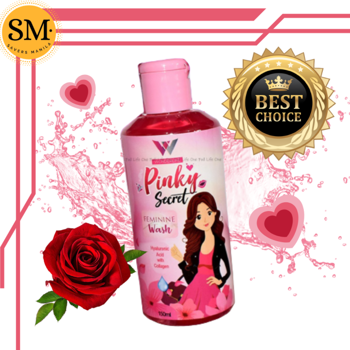 PINKY SECRET FEMININE WASH AUTHENTIC anti bacterisl anti UTI anti Itch