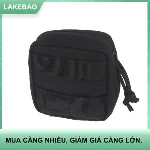 【LAKEBAO】 Túi chiến thuật nhỏ túi MOLLE đa năng siêu nhỏ túi ID trong suốt có thể tháo rời túi đựng thẻ đèn pin la bàn dao mini dây đeo thắt lưng