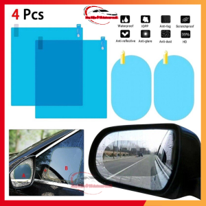 Bộ 4 miếng dán chống đọng nước kính hông và gương chiếu hậu ô tô xe hơi cao cấp
