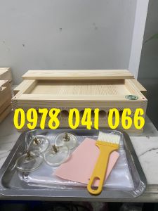 Khuôn làm viên trân châu tam thất mật ong 19mm(6g) bằng gỗ Dụng cụ vo viên hoàn viên tễ