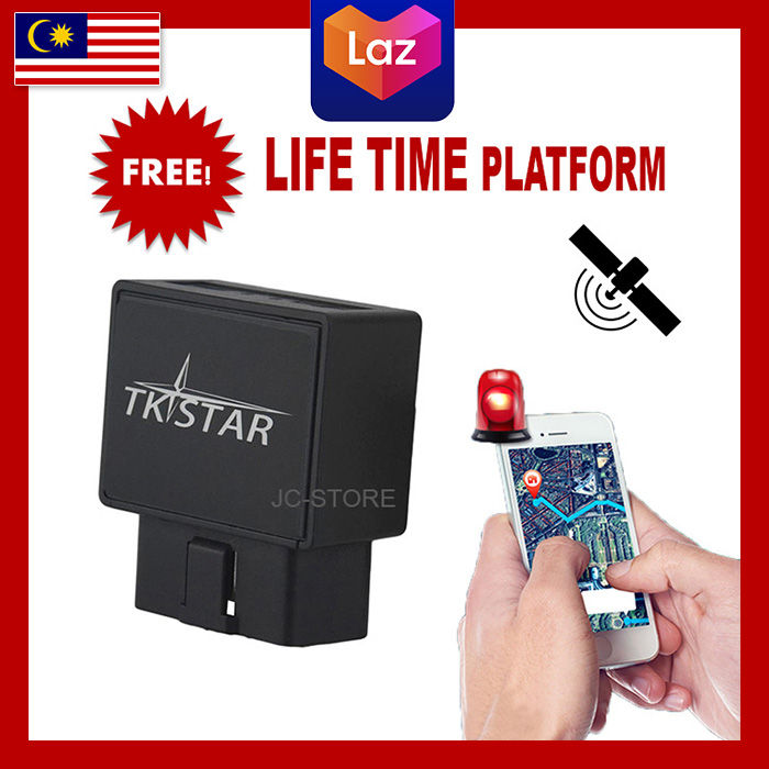 TKSTAR OBD intelligence GPS Tracker OBD2 GPRS Car Location Tracking ...