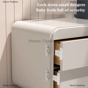[COD] Home Fashion 5 cái bé an toàn Ổ khóa chống mở tủ mở tủ an toàn khóa chống Clip tay Cửa Khóa sửa chữa Clip tủ lạnh khóa
