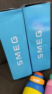 smeg Kada Cup 750ml Kids Hot & Cold Stainless Steel Dual Drink Tumbler Leakproof Vacuum Insulated Cup with Straw保温杯