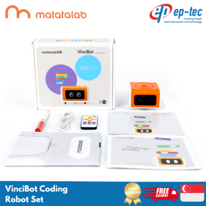MatataStudio VinciBot Coding Robot Set Programming Robot | STEM Educational Toys Ages 8+ Kids