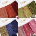 Paket Seragam Bridesmaid Lengkap Wisuda Lamaran Keluarga Kain Songket Semi Palembang Kain Brokat Kain Satin Maxmara Luxury. 