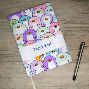 A5 SIZE LAYFLAT STITCHED CUSTOM FULL PRINT COVER UNDATED MONTHLY PAGE PERSONALIZED PLANNER