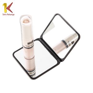 SMK.J410 Cermin Mini Travel Lipat Double Model Segiempat Kecil