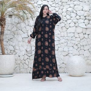Gamis Love Jumbo Terbaru Bahan Rayon Premium Adem Tebal Nyaman di Pakai