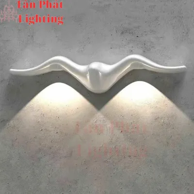 Đèn gắn tường ngoài trời Hình Cánh Chim trang trí trong nhà cầu thang Led 2W 220V VNT167 Tân Phát