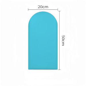 【20cmx50cm】3D Anti-collision Soft Wall Cushion Pad Kids Room Tatami Bed Safety Protect Sound Proof Self-adhesive Headboard kindergarten soft pack Waterproof Background Wall DIY Home Decor