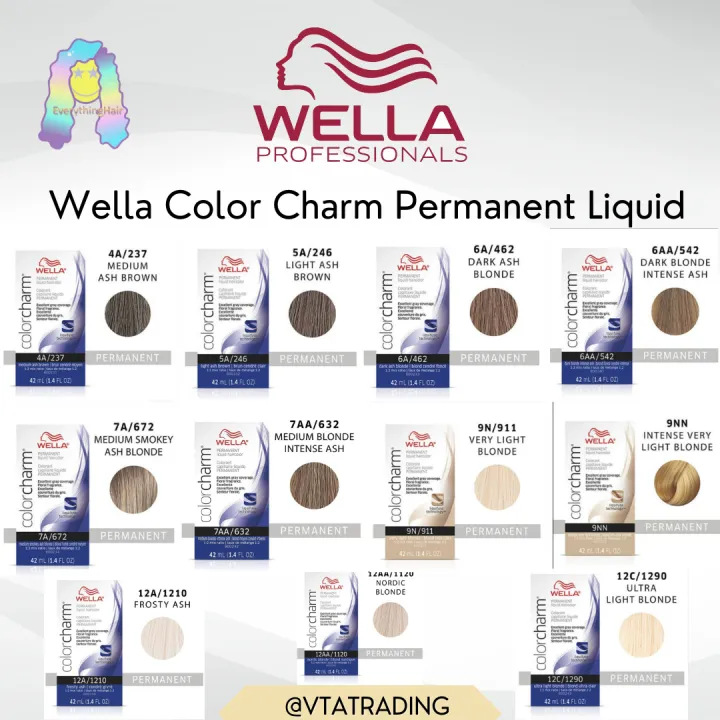 Wella Color Charm Liquid Permanent Hair Color | Lazada PH