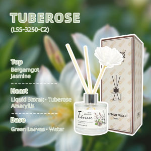 12StarSigns 50ml Shangri-la Manila Hotel Fragrance Oil-Based Aromatherapy Reed Diffuser Home Bedroom Bathroom Air Freshener Gift Souvenir