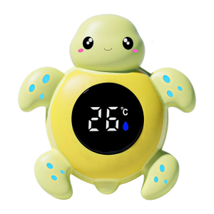 Cartoon Animal Baby Bath Thermograph With LED Temperature Display Water Safety Sensor For Infant Bathtime Monitoring