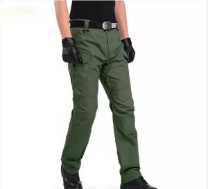TUCANO Mens Hiking Tactical Pants Lightweight Cotton Outdoor Military Combat Cargo Trousers