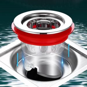 Floor Drain Plug Trap Pencegah Bau Saluran Air Anti Kecoa